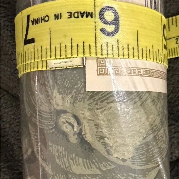 YORK CE8653 Hunter Olive Green Floral Swirl Wallpaper Double Roll 56 sqft NEW